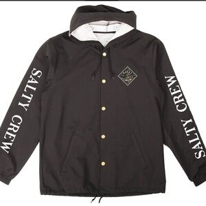 Salty Crew Tippet Decoy Snap Jacket - Black